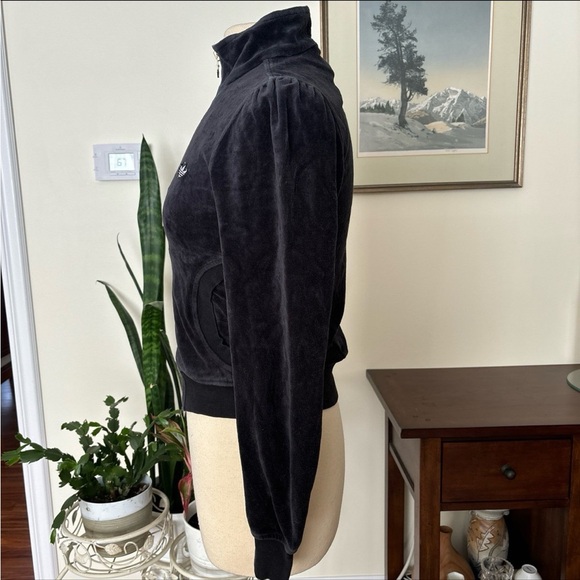 Vintage adidas velvet zip up - Picture 2 of 5